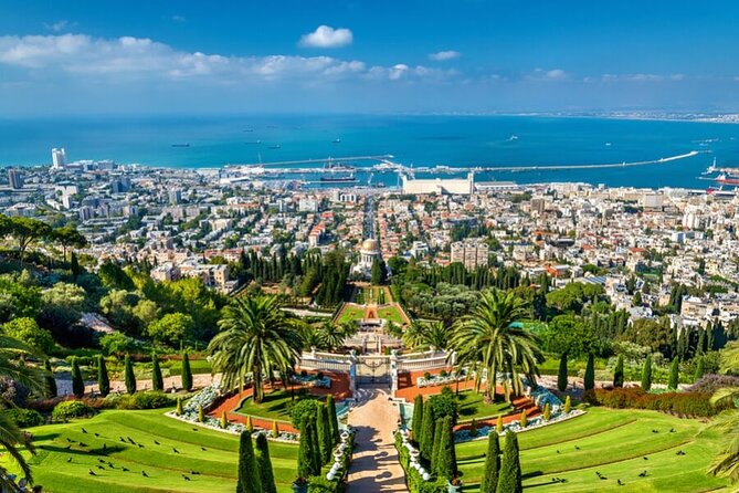 2-Day Israel Tour from Jerusalem: Caesarea, Acre, Haifa and Nazareth - Haifa and the carefully ordered Baháí Gardens