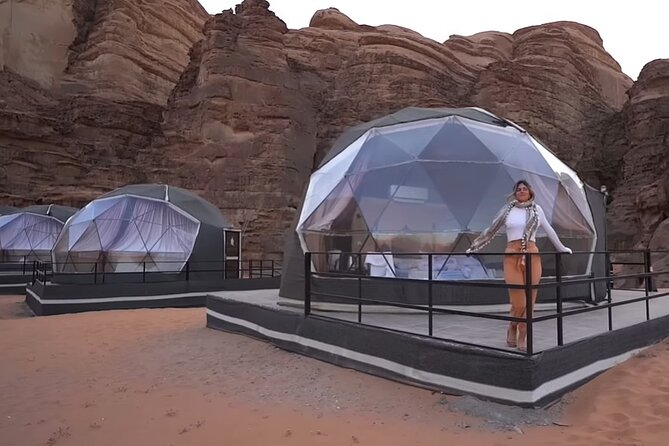 3-Day Petra and Wadi Rum Private Guided Tour from Jerusalem - Day 2 evening: Sunset and overnight at Wadi Rum
