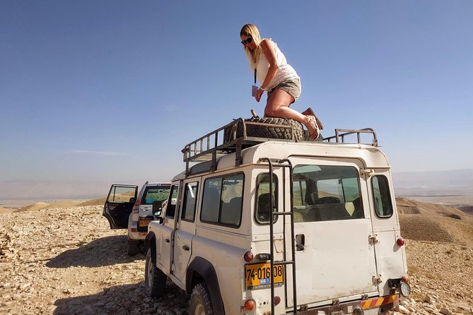 4WD St. George's Monastery Jordan Baptize Dead Sea adventure tour - Nabi Musa and the desert inn