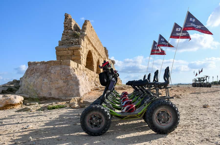 Caesarea: EZ Raider Guided Tour 2025 - Key points to know before booking