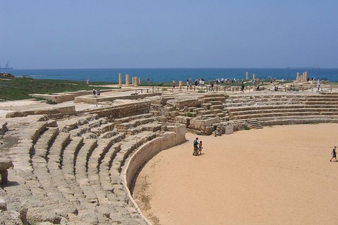 Caesarea, Haifa , Acre - Tiny group from Tel aviv - Caesarea: Roman ruins beside the Mediterranean