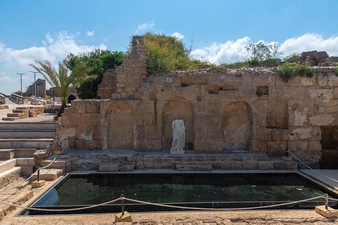 Caesarea, Haifa And Akko Tour - Haifa: gardens on the slopes of Mount Carmel