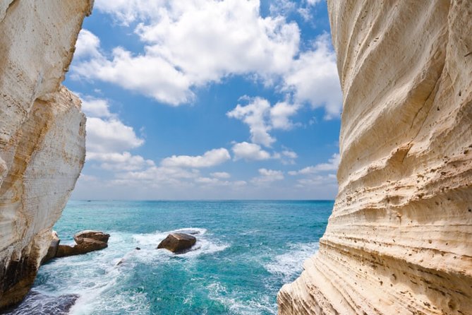 Caesarea, Rosh Hanikra and Acre Day Trip from Tel Aviv - Caesarea: Roman stones beside the Mediterranean