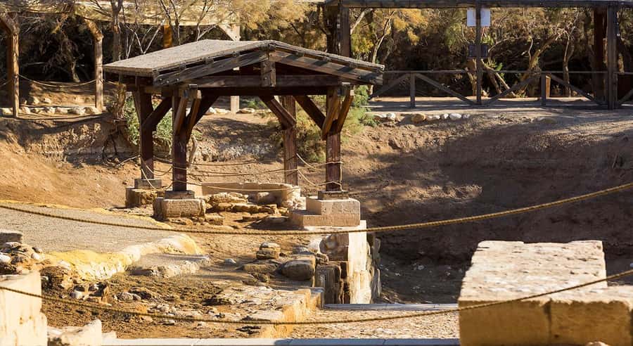 From Amman: Bethany Baptism Jordan River Site Visit - Walking through Bethany Beyond the Jordan