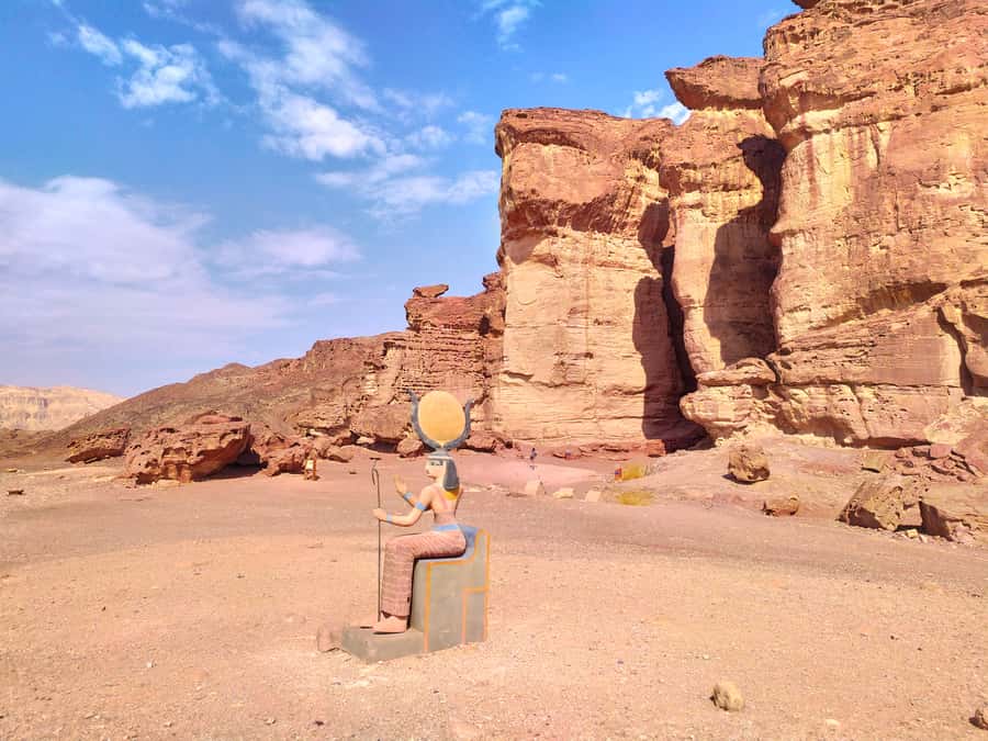 From Eilat: Timna Park Guided Jeep Tour - The old jeep is part of the experience