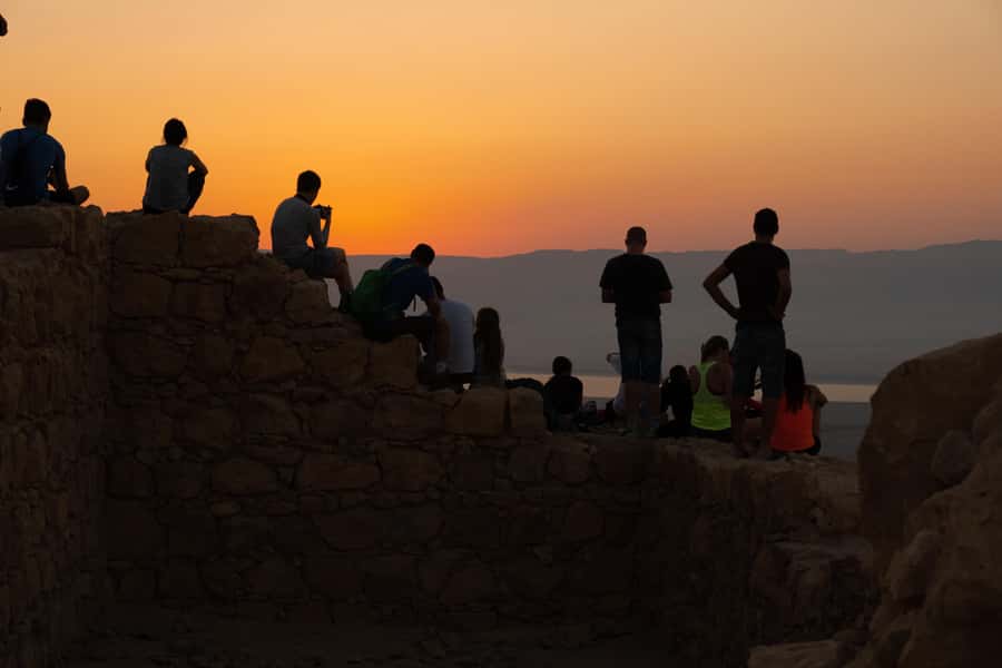 From Jerusalem: Masada at Sunrise, Ein Gedi & Dead Sea Tour - Exploring Masada’s fortress ruins