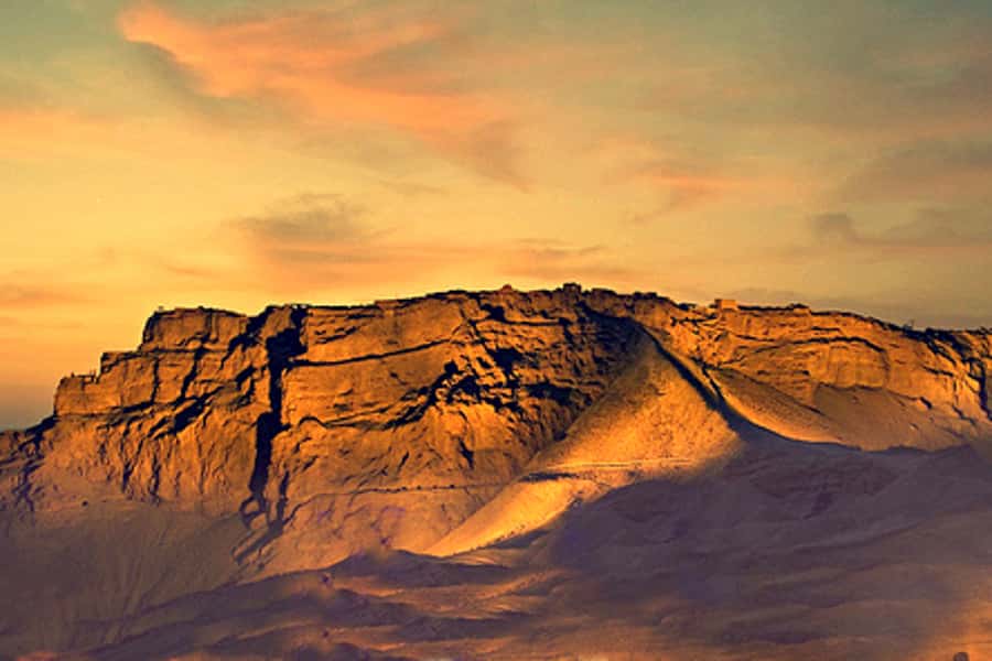 From Jerusalem: Masada&Dead Sea Tour INCLUDING ENTRANCE FEES - Reaching Masada by cable car