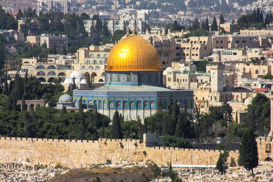 From Tel Aviv: Jerusalem Old City & Dead Sea Guided Day Tour - From Tel Aviv to the Mount of Olives