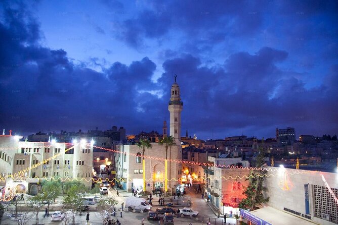 FullDay Bethlehem Jericho Guided Tour From Jerusalem -small group - The Judean Desert and the Dead Sea level viewpoint
