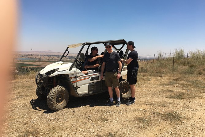 GoKEDEM Golan Heights ATV Action & Wine-Tasting Tour From Tel Aviv - Mount Bental and the border panorama