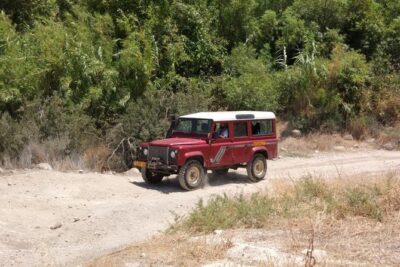 Golan Heights private site seeing Jeep Tour