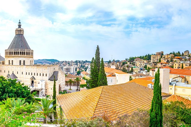 Haifa Shore Excursion: Nazareth and the Galilee - for cruise ship guests only - The Mount of Beatitudes and Sea of Galilee views