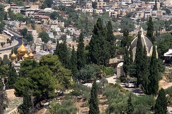 In The Footsteps of Jesus Day Tour - Dguide Self Guiding App - Dominus Flevit and the view over the Old City