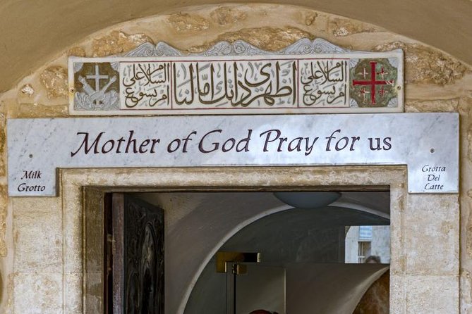 Jerusalem & Bethlehem Mini Group From Jerusalem. Up to 6 pax only - The Milk Grotto’s quieter tradition