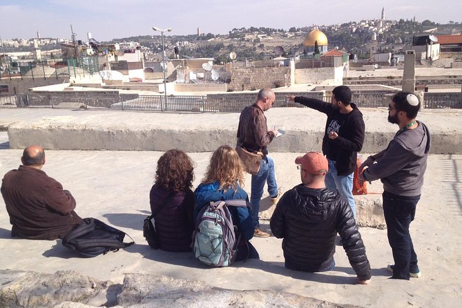 Jerusalem: Dual Narrative Tour - A rooftop view connects the Old City to East Jerusalem