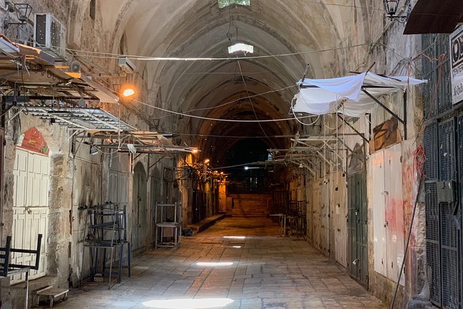 Jerusalem Old City Private Tour, from Tel Aviv - Walking the Via Dolorosa toward the Church of the Holy Sepulcher