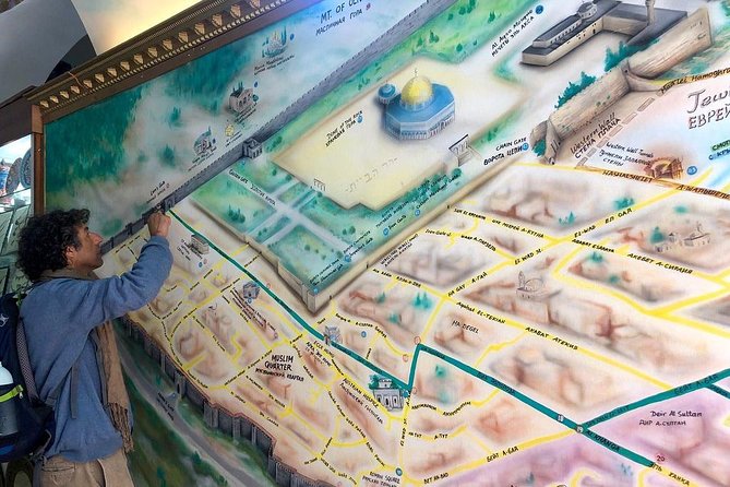 JERUSALEM private tour with ELAD VAZANA - Life in Israel & Palestine Then & Now - Mount Zion and the Roman Cardo