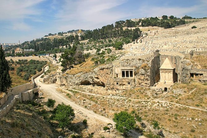 Jerusalem Temple Mount & Dome of the Rock from Tel Aviv - Walking through the Kidron Valley