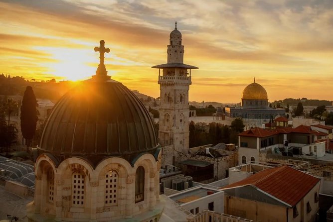 Jerusalem Walking Tour: In the Footsteps of Jesus - The Mount of Olives and the first views of Jerusalem