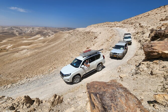 Judean Desert Jeep Adventure from Jerusalem - Mar Saba and the view from across the cliffs