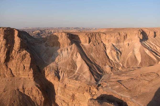 Masada Sunrise Ein Gedi and Dead Sea Tour from Jerusalem - Floating at the Dead Sea private beach
