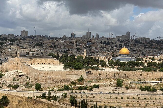 Morning Private Tour to Discover Jerusalem - The Tower of David adds views and royal ambition
