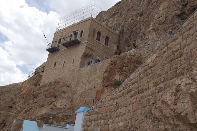 Mount of Temptation, Saint George Monestary, Saint Saba & Bethlehem One Day Tour - Mar Saba Monastery and the title confusion