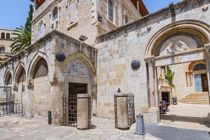 Palm Sunday in Jerusalem: Mass at Bethpage and Via Dolorosa Procession with Transport from Tel Aviv - The Garden of Gethsemane and the Kidron Valley