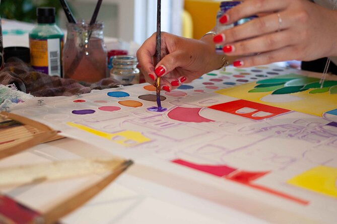 Private Silk Painting Workshop in Jerusalem - Create a scarf - - Key points at a glance