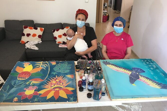 Private Silk Painting Workshop in Jerusalem - Create a scarf - - Is $90 per person a fair price?