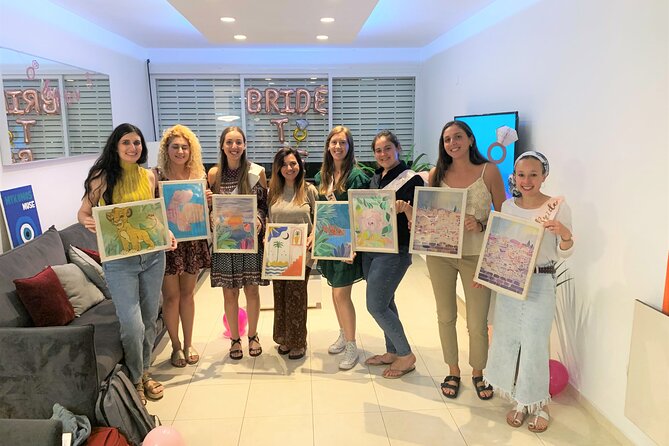 Private Silk Wall Hanging Painting Workshop in Jerusalem - Key points at a glance