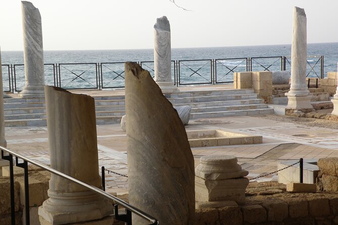 Private tour: Caesarea, Haifa, and Mt. Carmel - The optional choice between Megiddo and Akko
