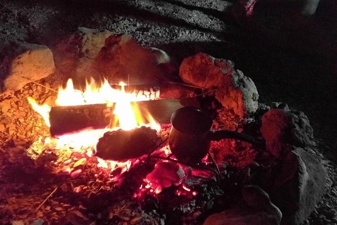 Sunset time Ramon Crater Jeep tour, bonfire and stargazing - What the stargazing actually includes