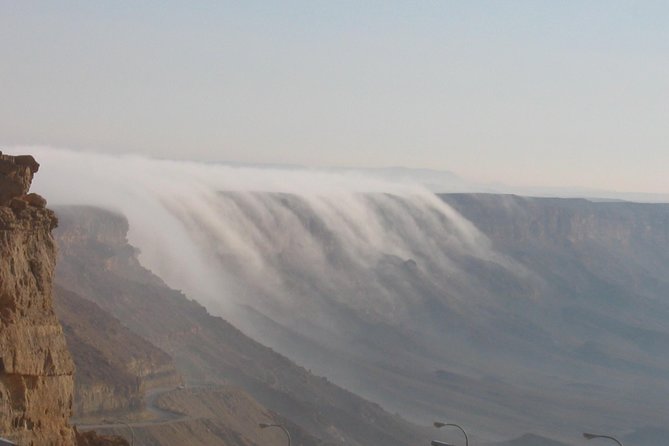 The Ramon Crater and rappelling package tour - an exciting combo tour. - Wadi Zohalim adds color before the finish