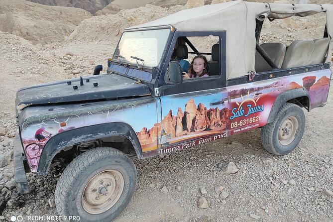 Timna park Jeep tour adventure - The Bedouin tea break