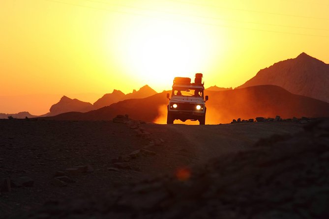 Two hour guided jeep tour in to and around the Ramon crater - Starting at the Mitzpe Ramon Visitors Center